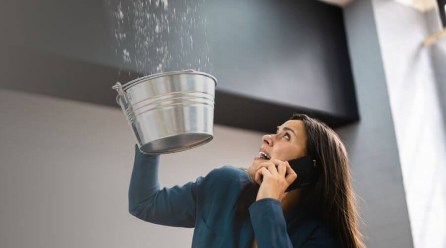 Why choose water damage cleanup for ceiling water damage repair in Fort Worth